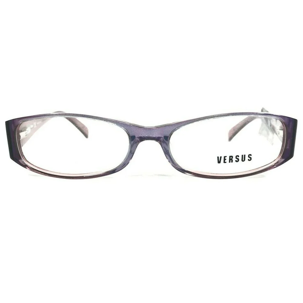 Versus by Versace Eyeglasses Frames MOD.VR8032 476 Clear Purple Oval 51-16-130